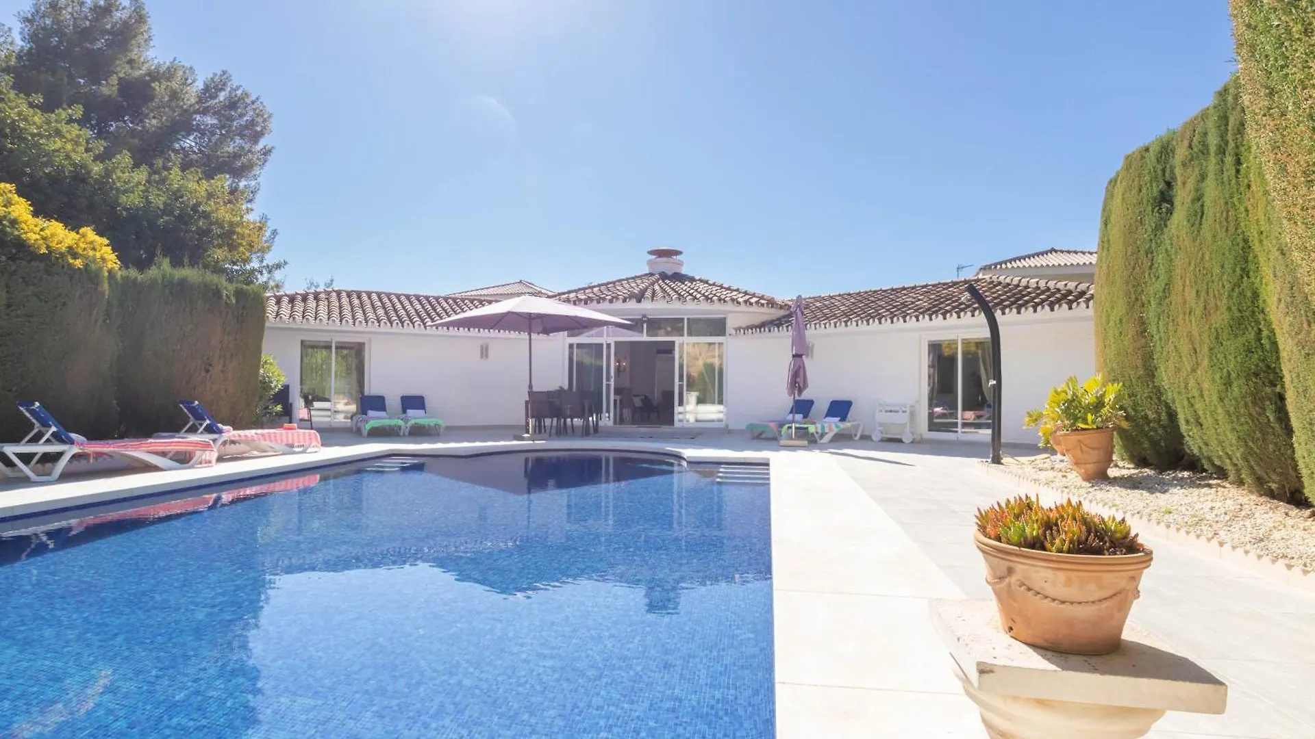 Pool Villa Rancho Domingo Family Friendly - Happy Rentals Benalmadena