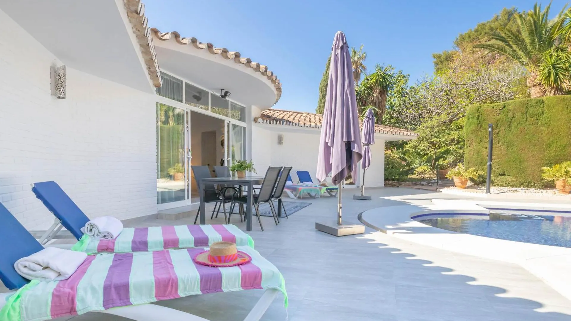 Pool Villa Rancho Domingo Family Friendly - Happy Rentals Benalmadena 0*,