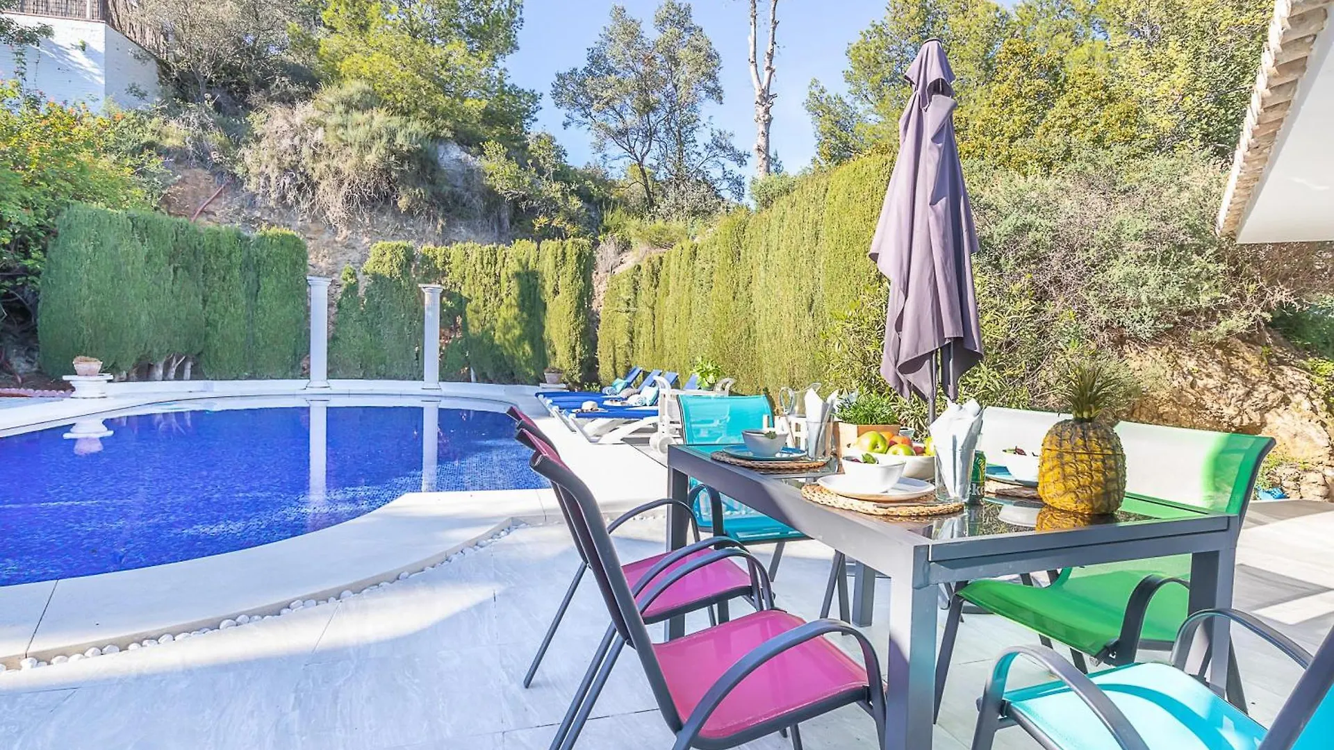 Pool Villa Rancho Domingo Family Friendly - Happy Rentals Benalmadena
